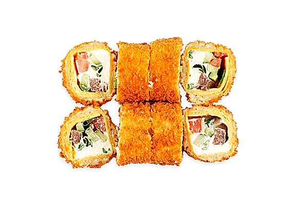 Горячая тортилья с курицей